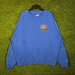 Blue 84 Oregon Coast Newport Sweatshirt XL Blue Pacific Northwest Graphic